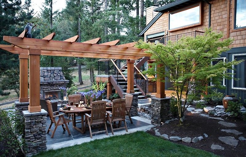 Yard Landscaping Pictures & Ideas: Exterior back yard remodel